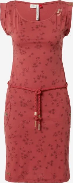 Ragwear Zomerjurken Zomerjurk TAGG Dames Rood / Donkerrood