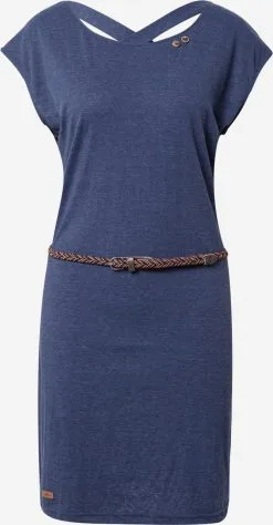 Ragwear Jerseyjurken Jurk SOFFIA Dames Navy