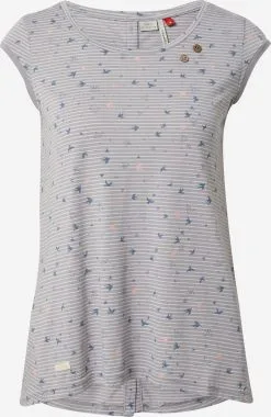 Ragwear T-shirts Shirt DOMINNICA Dames Grijs