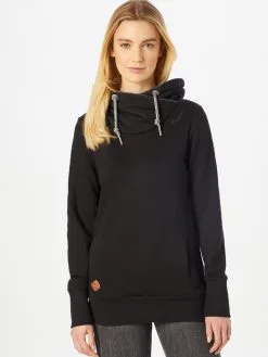 Ragwear Hoodies Sweatshirt Dames Zwart -Goedkope Ragwear winkel f9c491dbd6c1df993452bb926acf3752