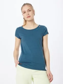 Ragwear T-shirts Shirt MINTT Dames Petrol -Goedkope Ragwear winkel fa155f2feee171886914a3305235cc22