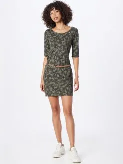 Ragwear Jerseyjurken Jurk TANYA Dames Kaki -Goedkope Ragwear winkel fa33e777c30fcd1b8bca16bbad9c23eb