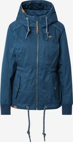 Ragwear Parkas Tussenparka DANKA Dames Blauw
