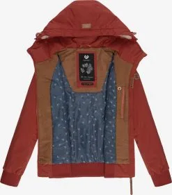 Ragwear Outdoor Jassen Functionele Jas Jotty Dames Karmijnrood -Goedkope Ragwear winkel fc468ccaaa89867a90a9e5633316cb8c