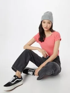 Ragwear T-shirts Shirt FLORAH Dames Zalm Roze -Goedkope Ragwear winkel fd8675cc0d4b066d440e52755285daaf