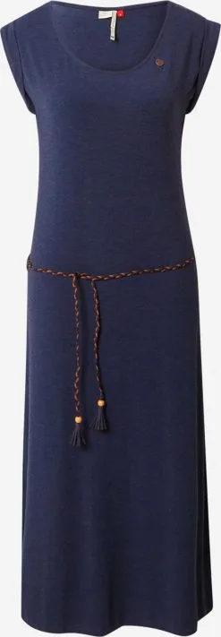 Ragwear Jerseyjurken Jurk TAG Dames Navy