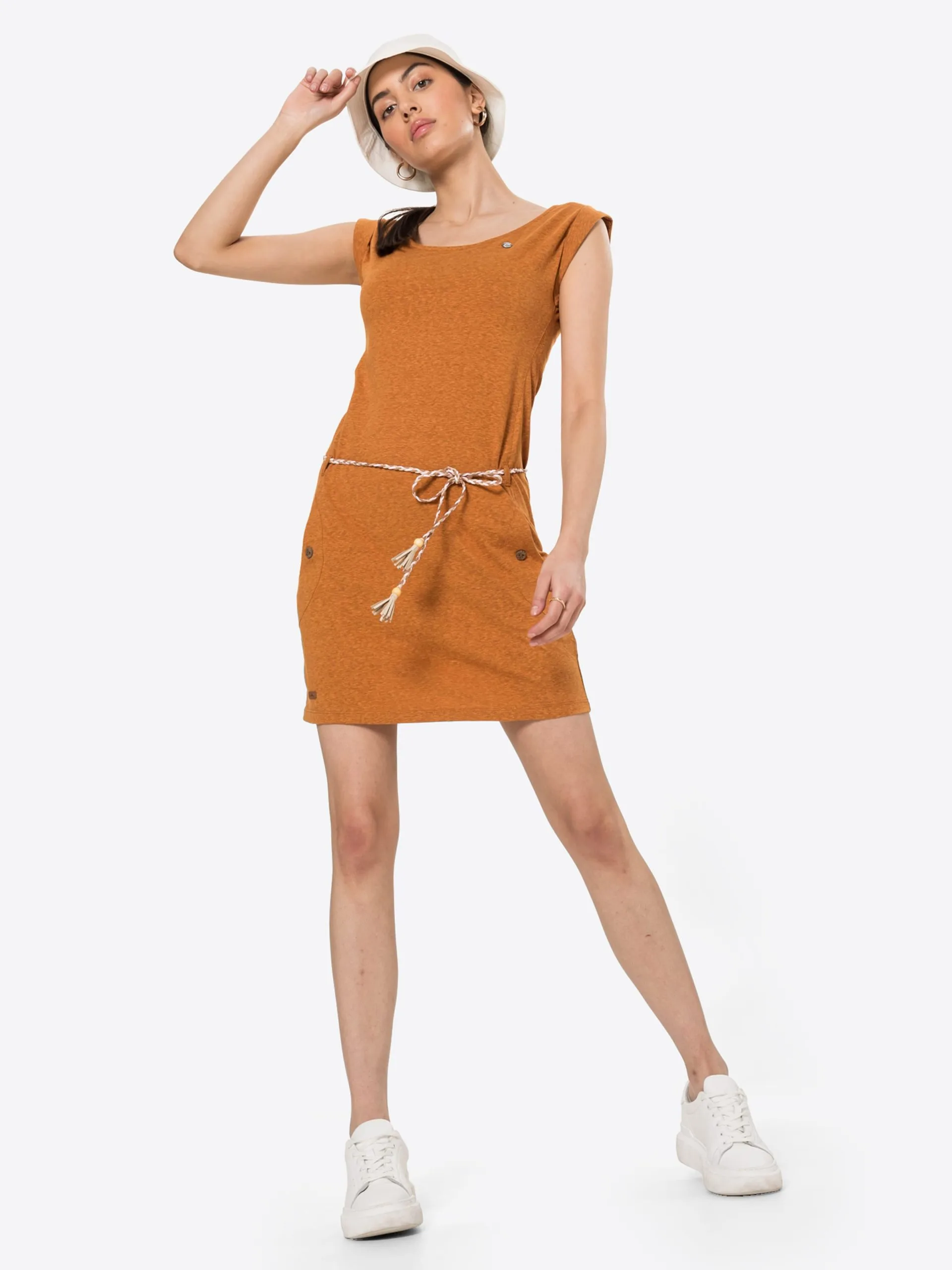 Ragwear Zomerjurken Zomerjurk Tag Dames Bruin 4 Ragwear Zomerjurken Zomerjurk Tag Dames Bruin - Afbeelding 4