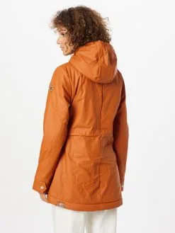 Ragwear Parkas Tussenparka MONADIS Dames Cognac -Goedkope Ragwear winkel ff840fd26dd9b956958f744f9c33203b